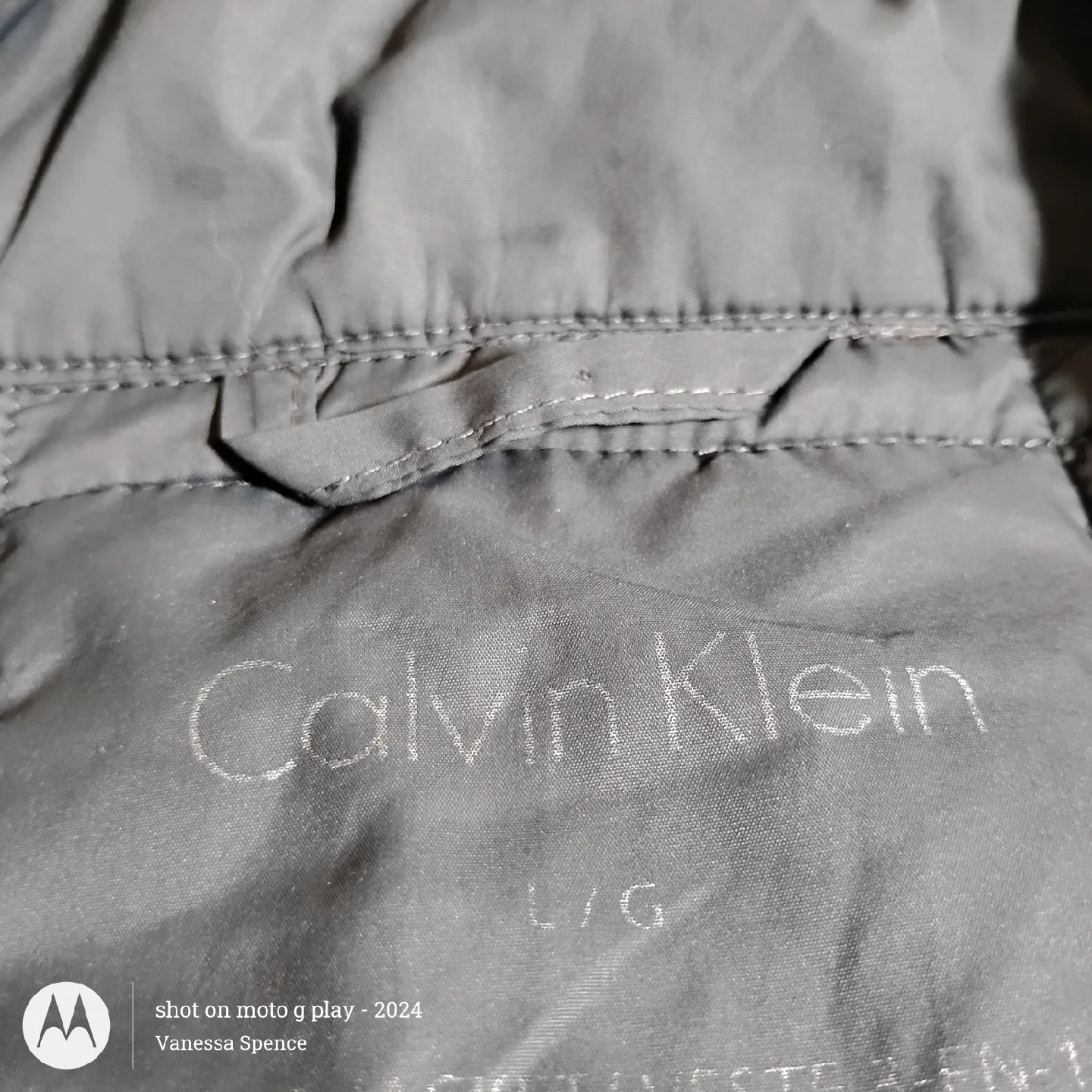 Mens Calvin Klein Puffer Jacket - Size L image indicator(5)