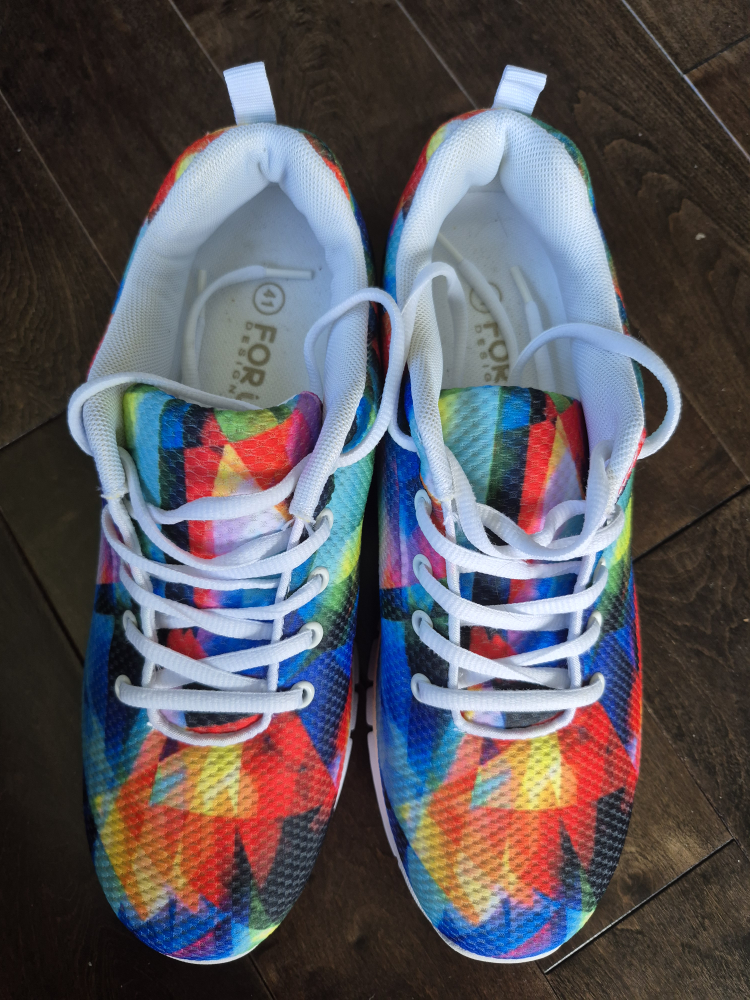 FORU Designs Colourful Sneakers - Size 41