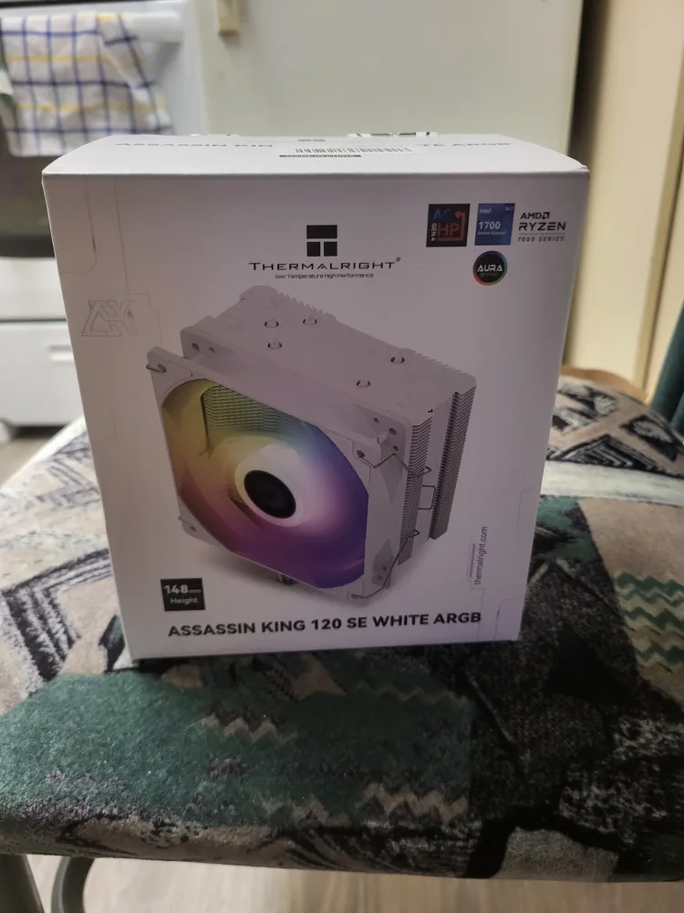Thermalright Assassin King 120 SE White ARGB CPU Cooler - New thumbnail