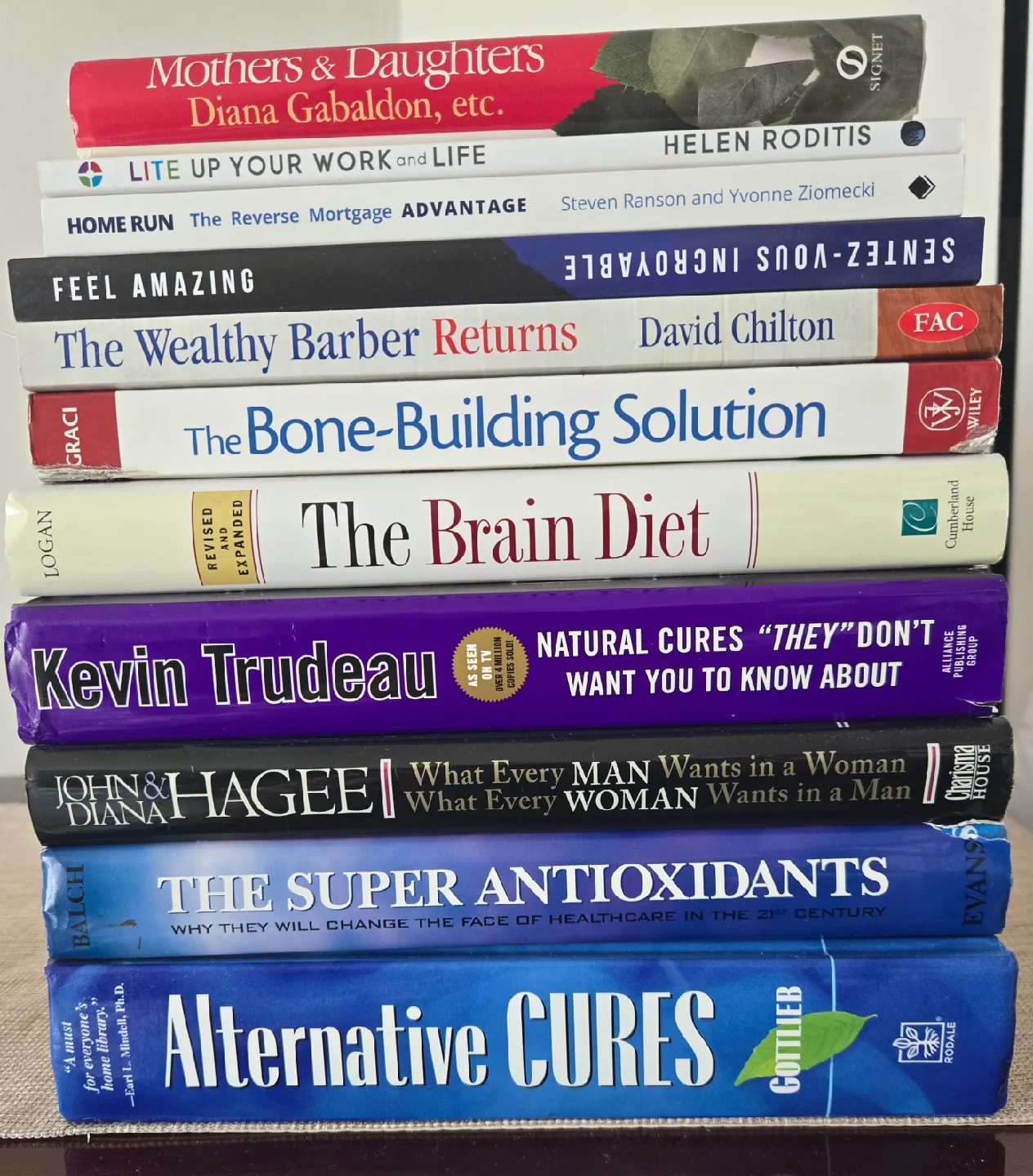 Assorted Health Related Books