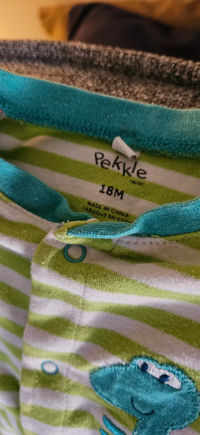 Pekkle 18M & Carter's 3-6M Baby Sleepers image indicator(5)