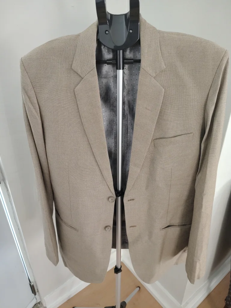 Men's Beige Blazer thumbnail