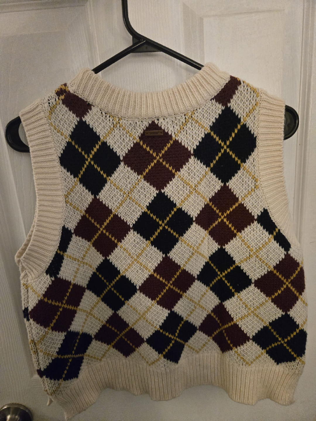 New Levi's Argyle Vest (women's size S) - photo 2
