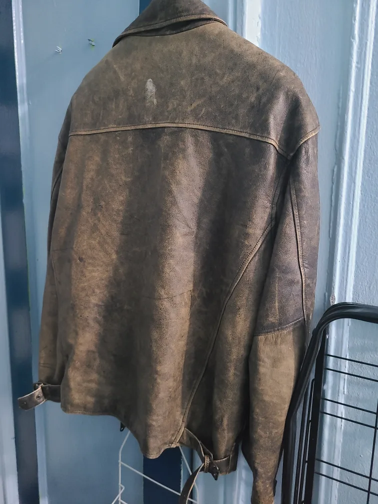 Aeropostale Brown Leather Jacket image indicator(7)