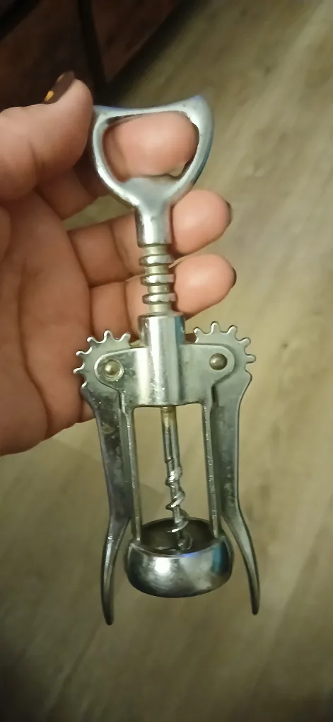 Winged Corkscrew Bottle Opener thumbnail