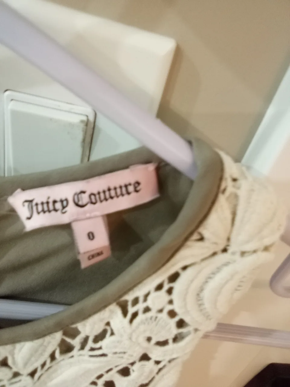 Juicy Couture White Lace Dress - Size 0 image indicator(2)