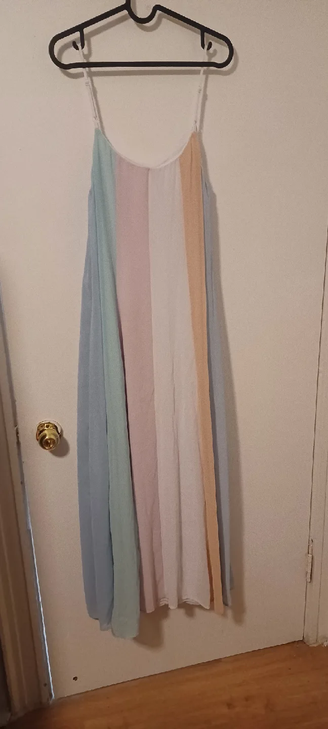 Pastel Striped Sundress image indicator(2)