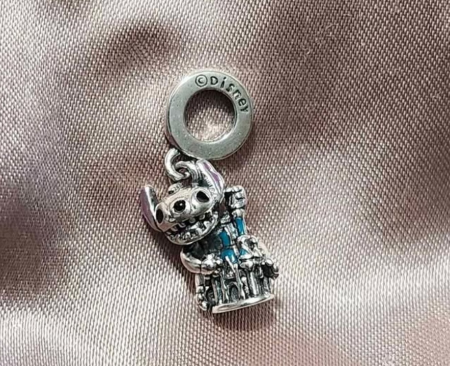 Disney Stitch on Building Charm
