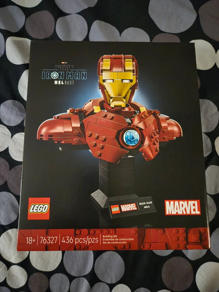 LEGO Marvel Iron Man MK43 Bust 76327 thumbnail