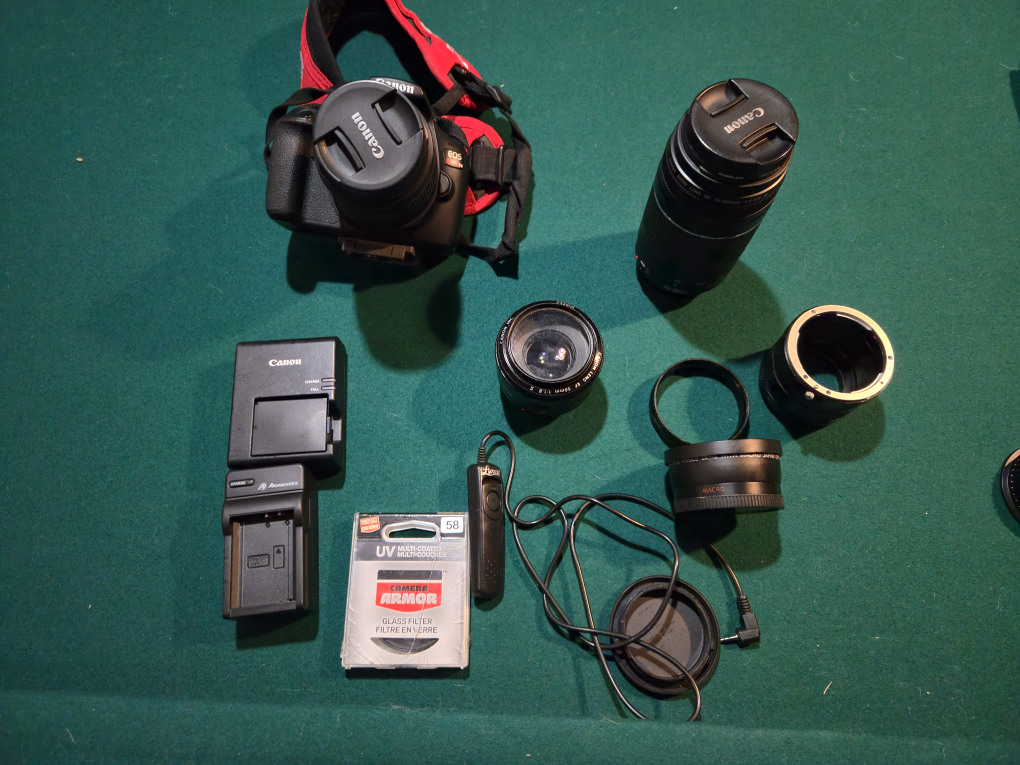 Canon EOS Rebel T6 Camera with EF 75-300mm Lens