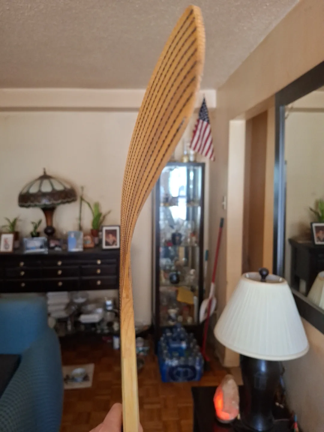 Mint Condition LH Louisville TPS Reinforced Hockey Stick image indicator(5)