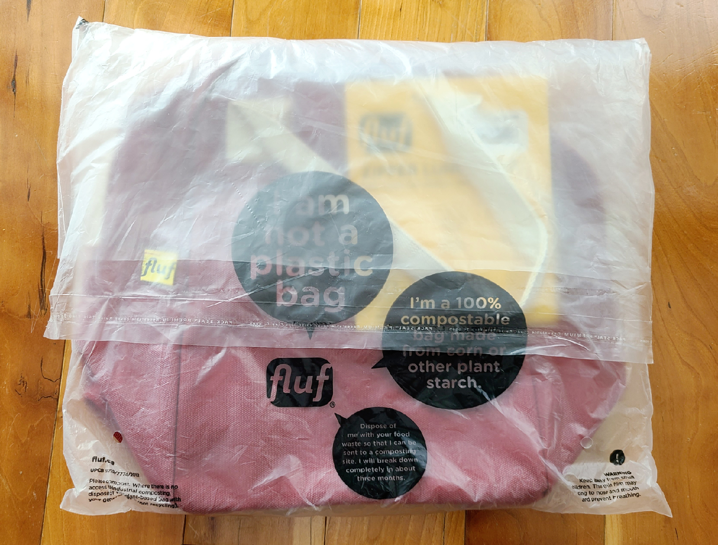 Fluf Zipper Lunch Vintage - Burgundy - photo 4