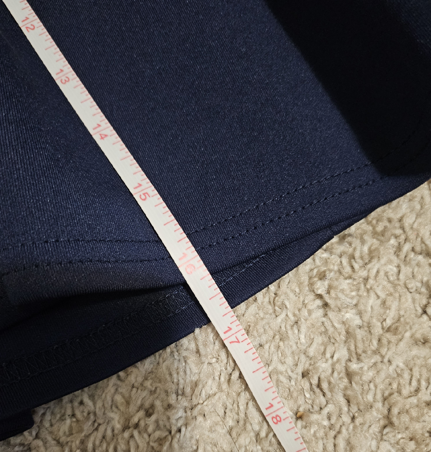 Navy Blue Pleated Skirt - Size Small - photo 3
