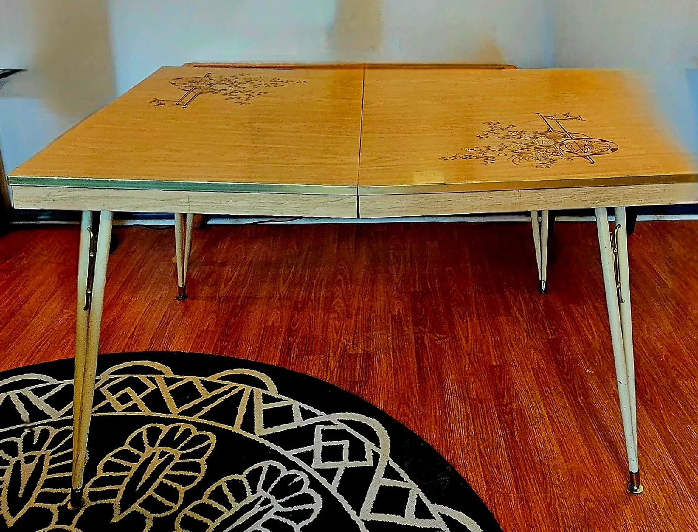 Dining Table with Floral Cart Design ✨️ thumbnail