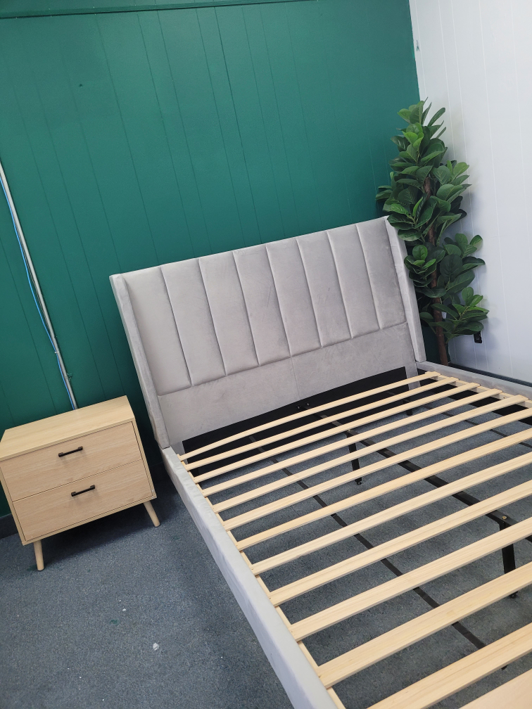 velvet Bed Frame brand new Unopened box
