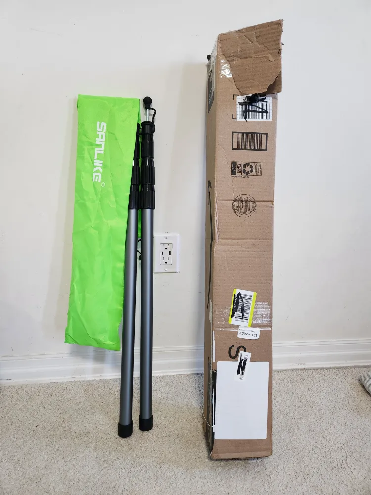 SANLIKE Tent Poles for Tarp, 98 in Tarp Poles Set thumbnail