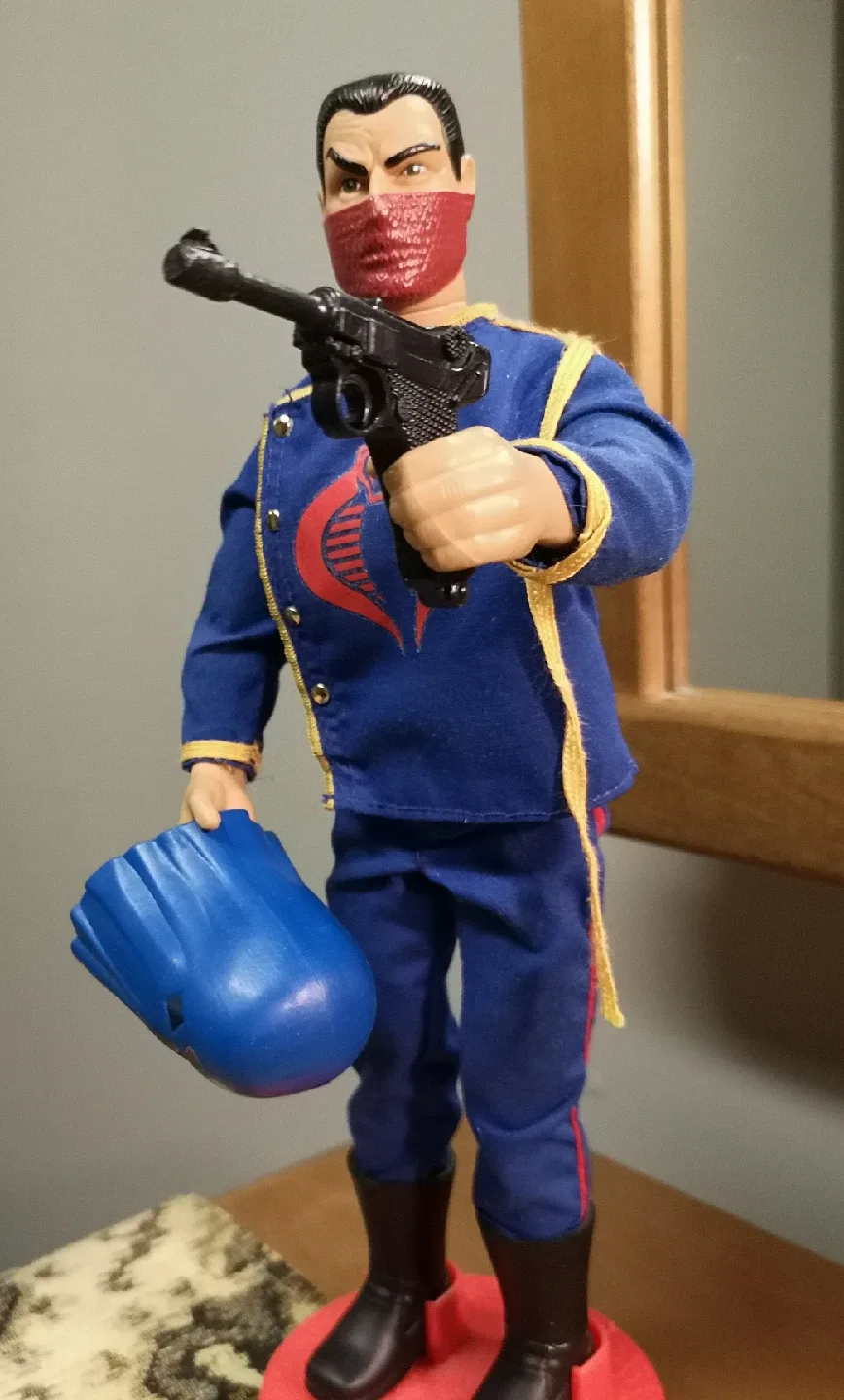 1992 Cobra Commander ~ 12" Hall of Fame Series GI Joe image indicator(5)