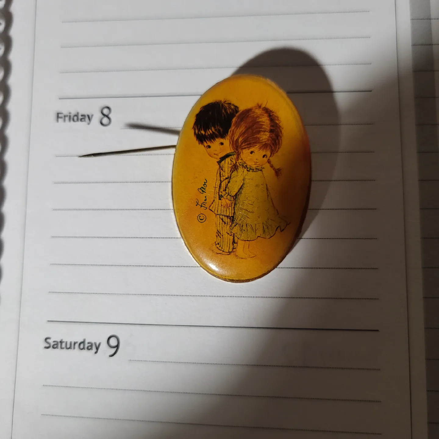 Vintage J. Ting & Mee Brooch thumbnail