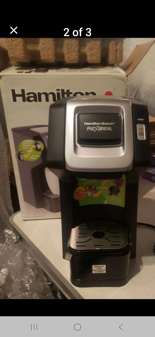 flexbrew single serve coffee maker image indicator(3)