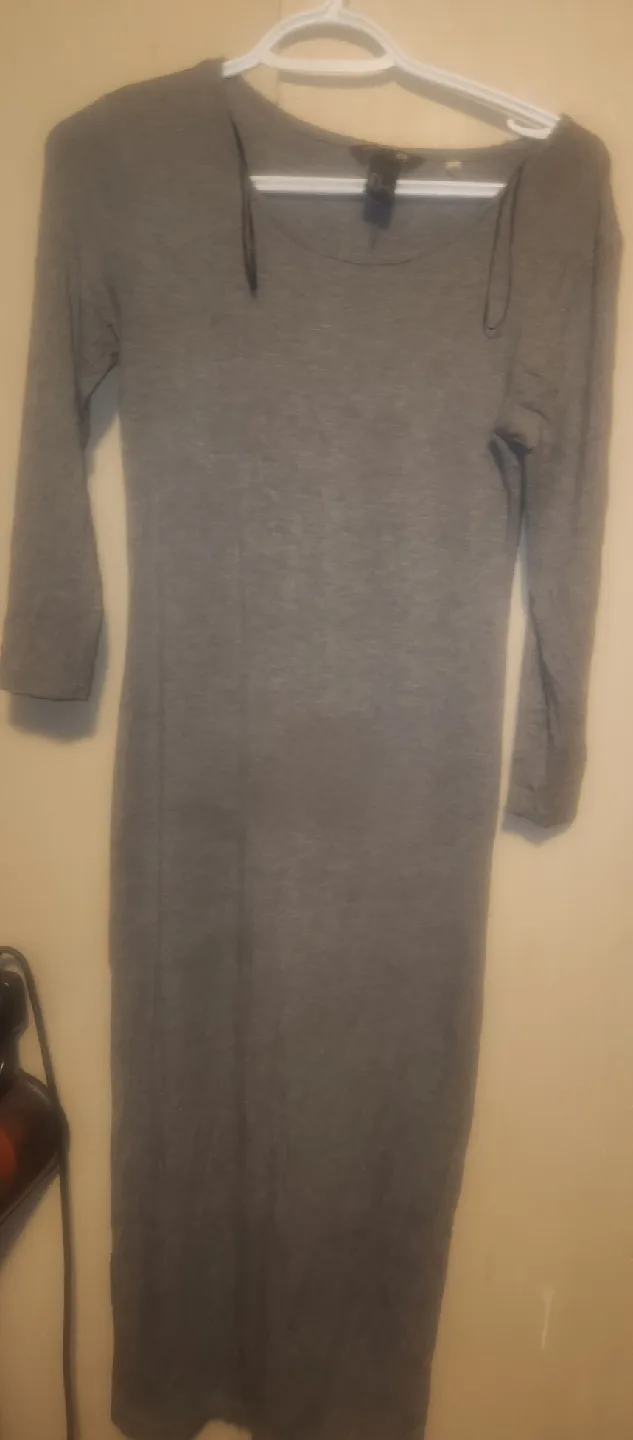 H&M Basic Gray XS Dress /TP thumbnail
