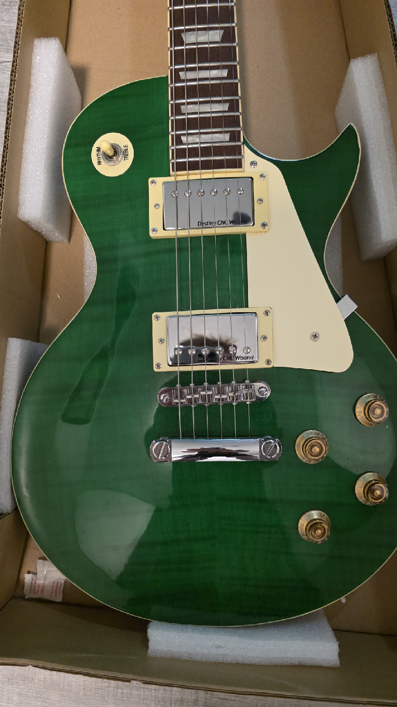 IYV les paul style guitar - photo 3