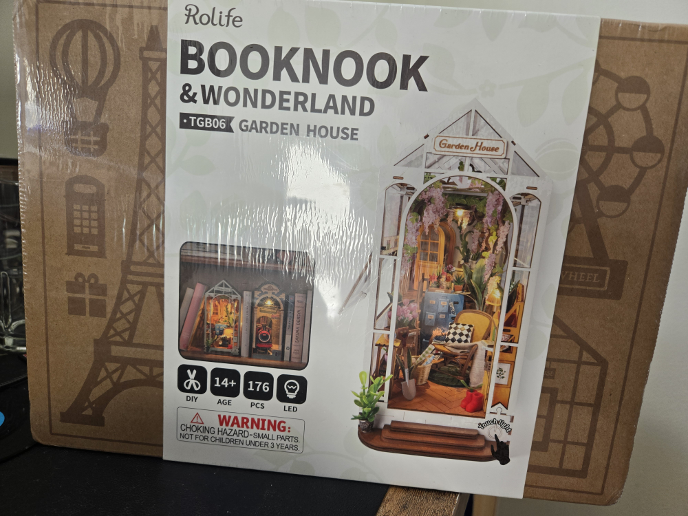 Rolife Book Nook & Wonderland TGB06 Garden House - photo 4