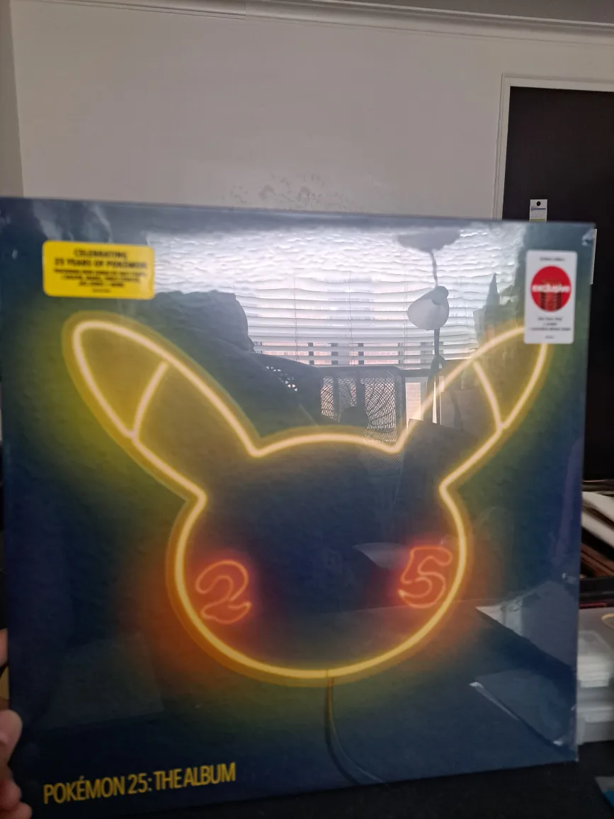 Pokemon 25 The Album vinyl record thumbnail