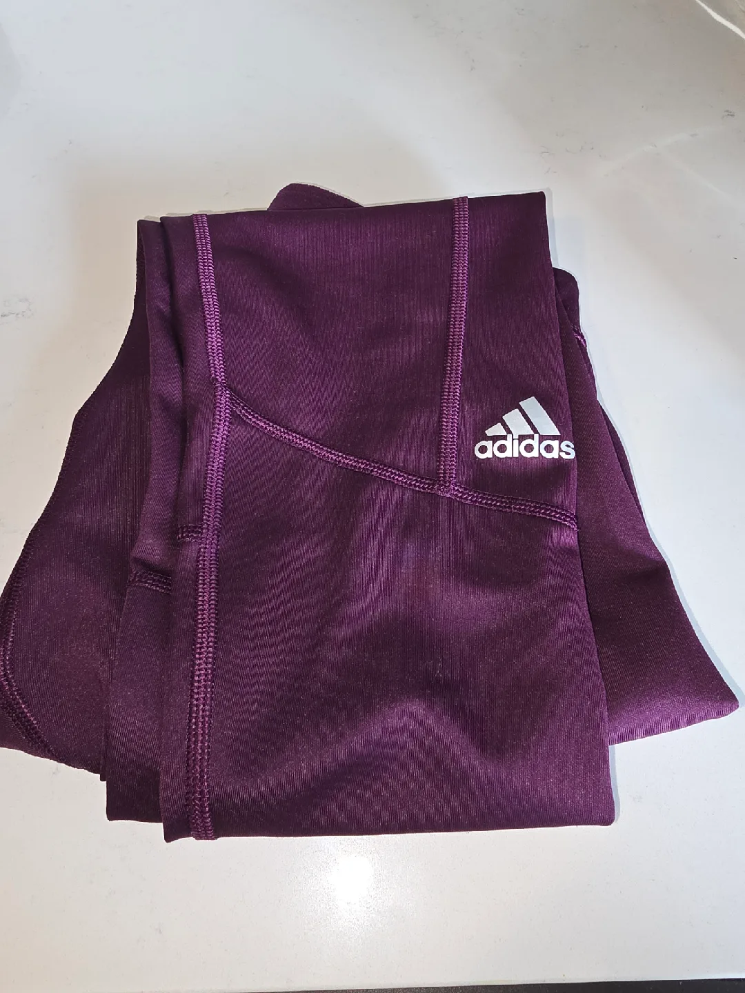 Adidas Purple Leggings thumbnail