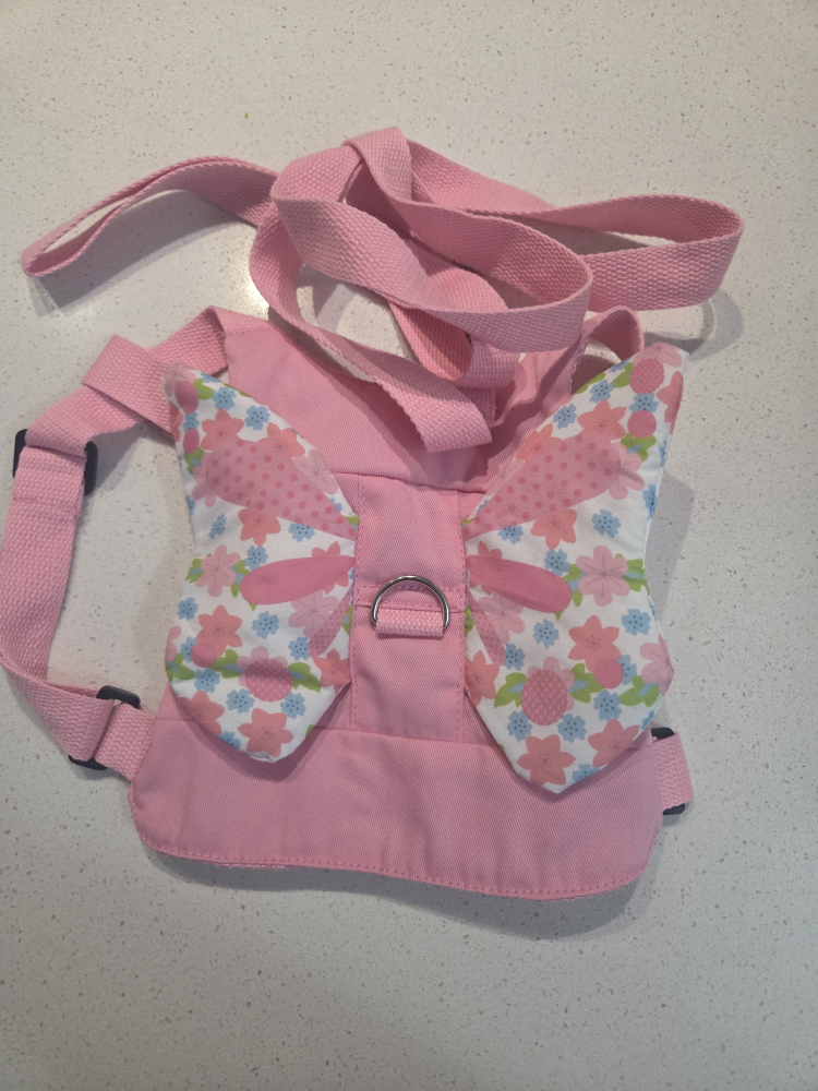 Pink Butterfly Toddler Safety Harness - photo 2