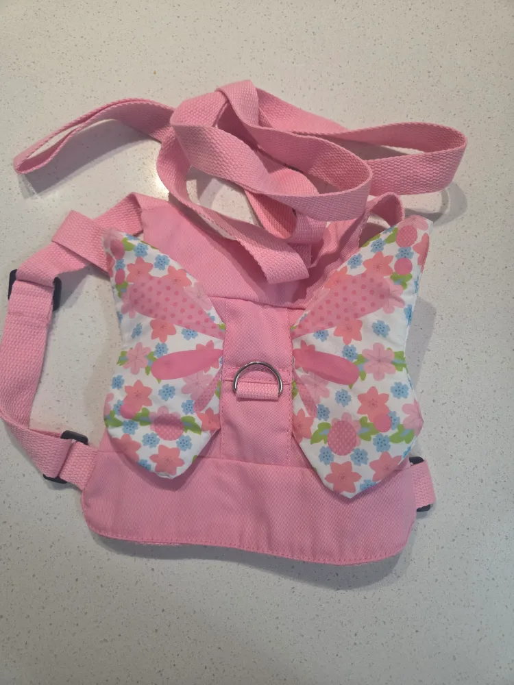 Pink Butterfly Toddler Safety Harness image indicator(2)