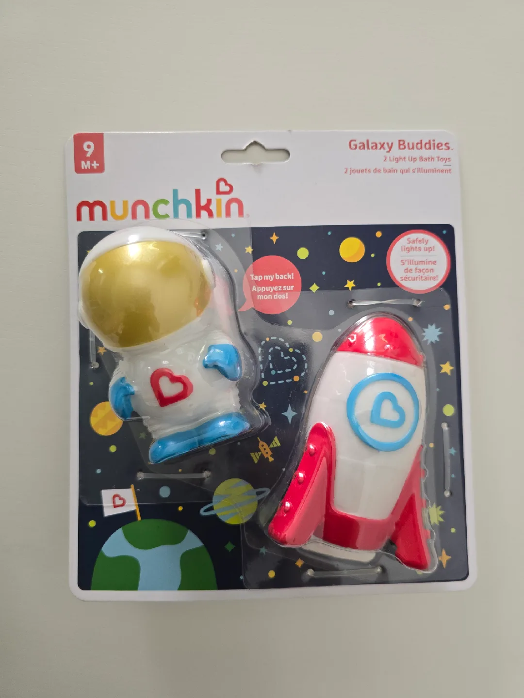 [BRAND NEW] Munchkin Galaxy Buddies Light Up Bath Toy thumbnail