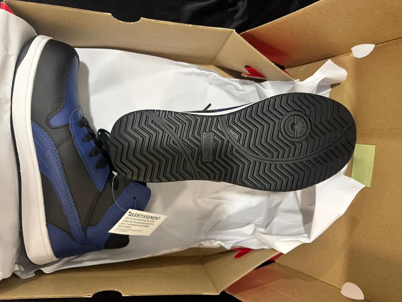 Puma Rebound Layup SL High-Top Sneakers - Blue/Black image indicator(7)