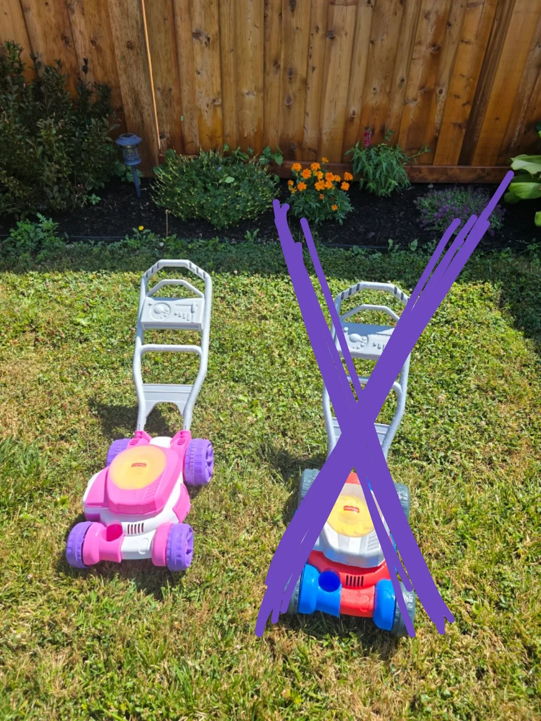 Fisher-Price Bubble Mower (Pink Only) thumbnail