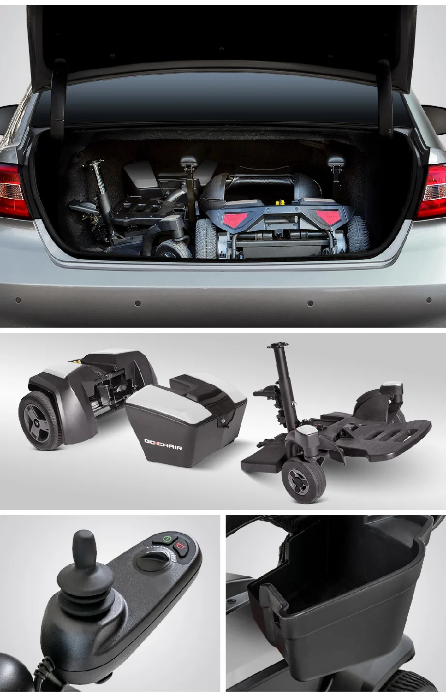 Mobility Wheelchair (Electric + Portable) image indicator(2)