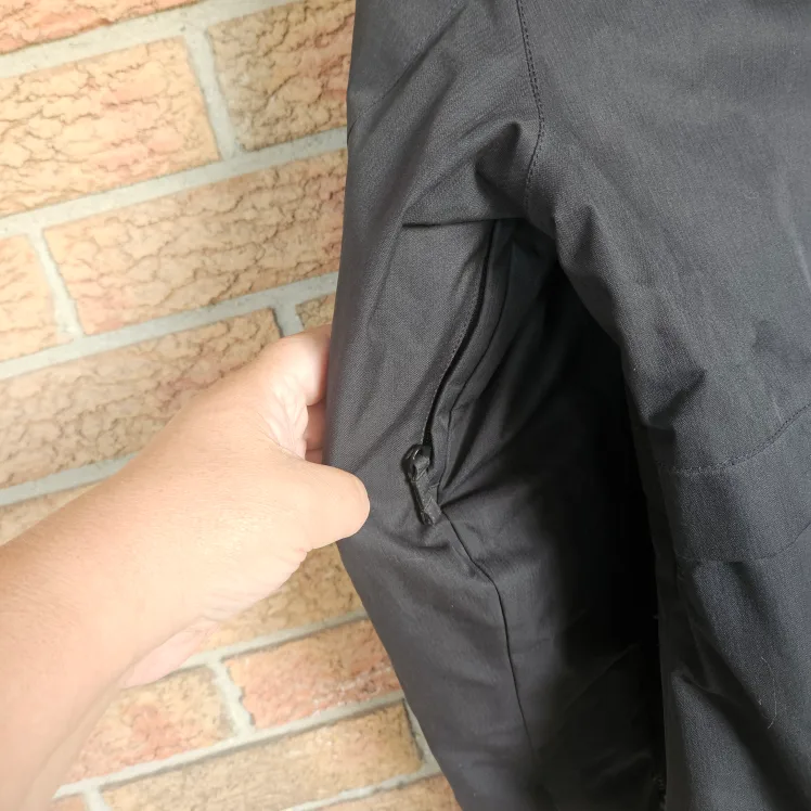 RIPZONE Ski/Snowboarding Coat, Black Womans XL image indicator(7)