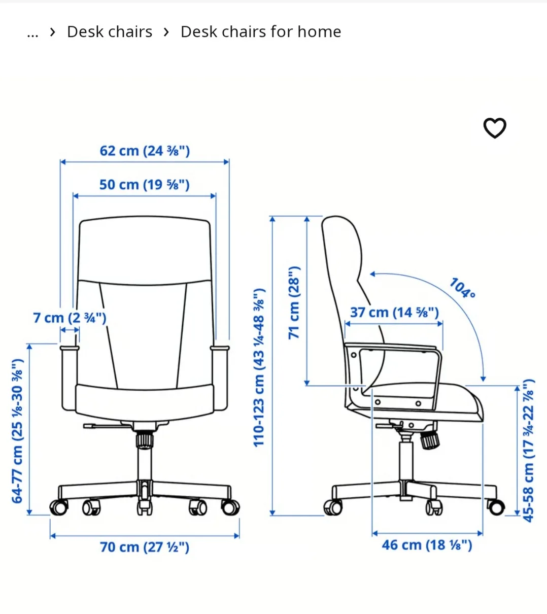Tan Faux Leather Office Chair image indicator(8)