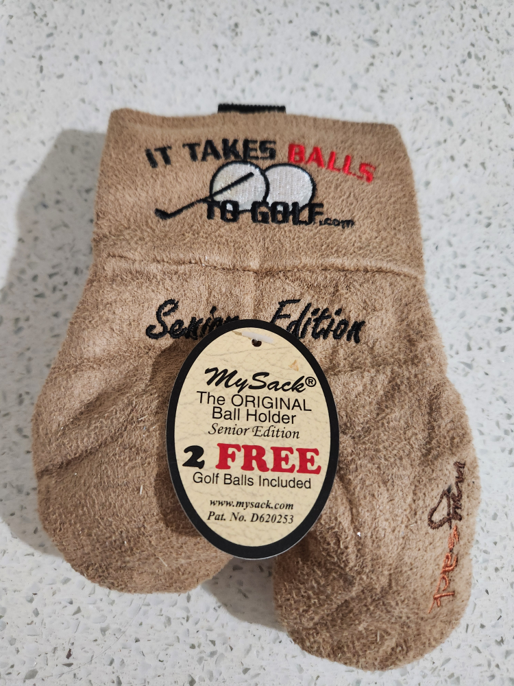 MySack Senior Edition Golf Ball Holder