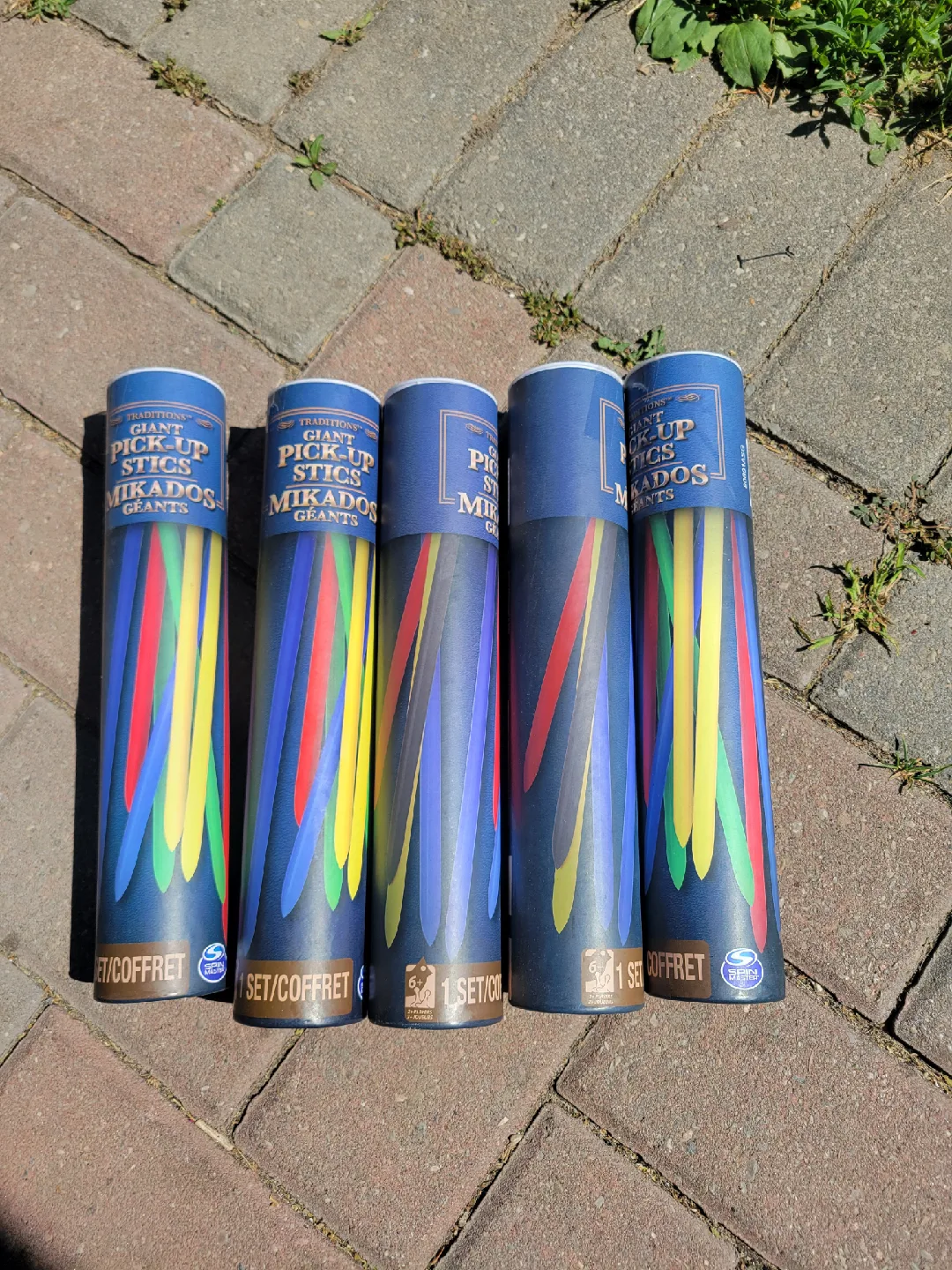 New 5 Boxes of Giant Pickup Sticks thumbnail