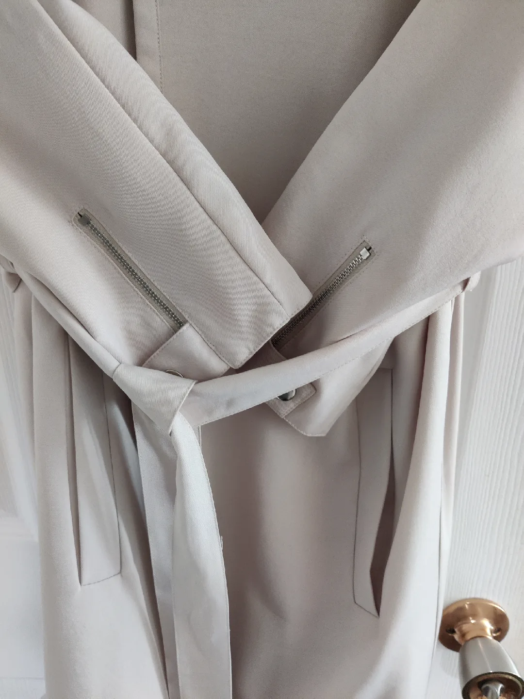 INTRO/MUSE Beige Trench Coat image indicator(5)