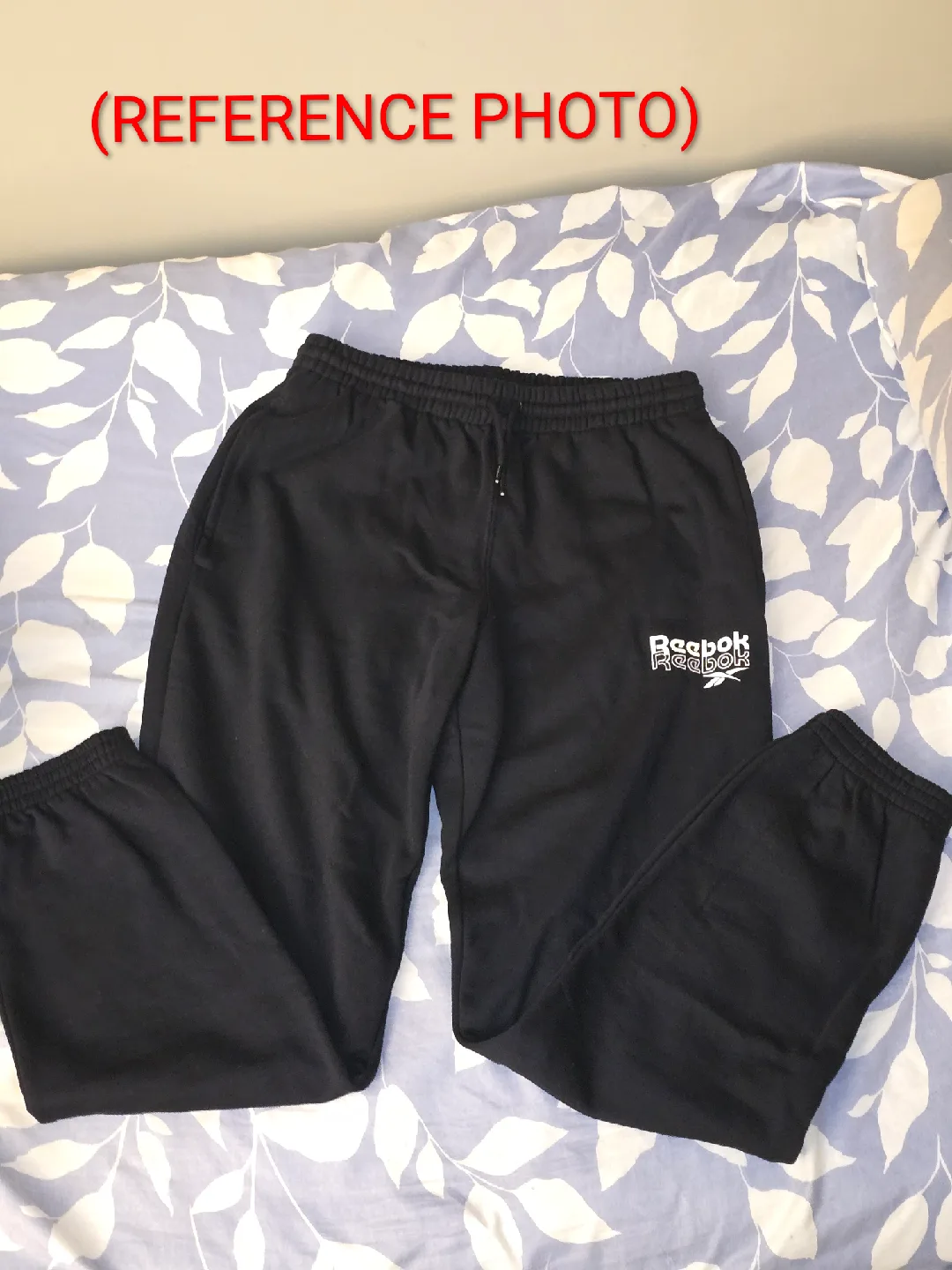 Reebok Identity Brand Proud Cotton Joggers - Black, Size M thumbnail