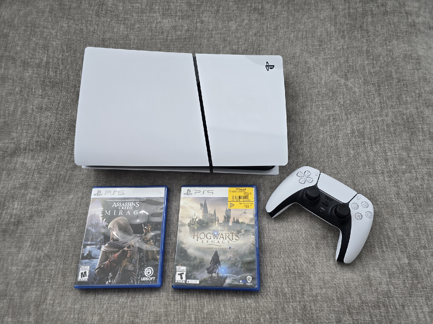 PlayStation 5 Console with Controller and Games