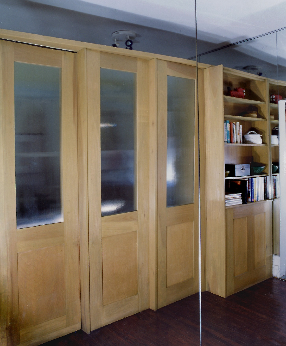 Set of 4 door / wall / room divider panels (8 feet tall) - photo 4