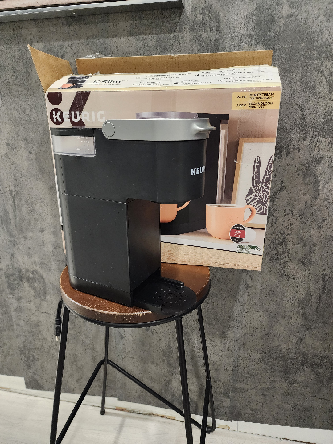 Keurig K-Slim Single Serve K-Cup Pod Coffee Maker - photo 2