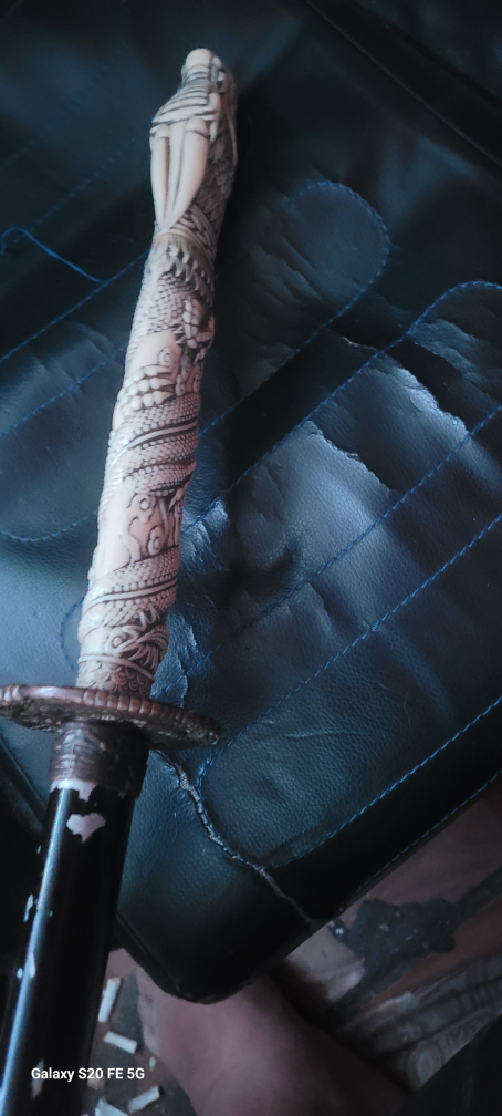 Decorative Sharp Stainless Steel Dragon Katana - photo 4