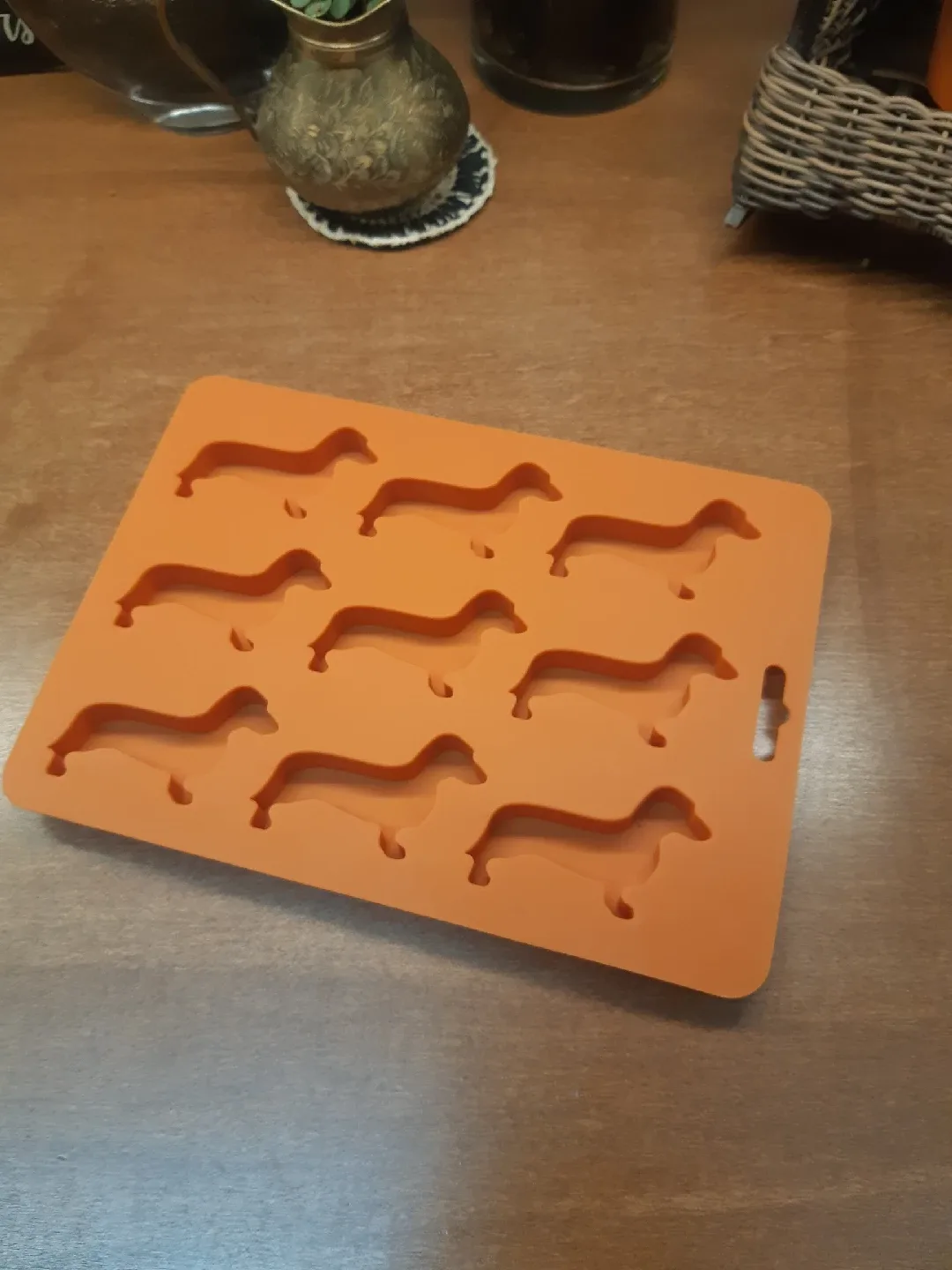 Dachshund Dog Shaped Silicone Ice Cube Molds  image indicator(5)