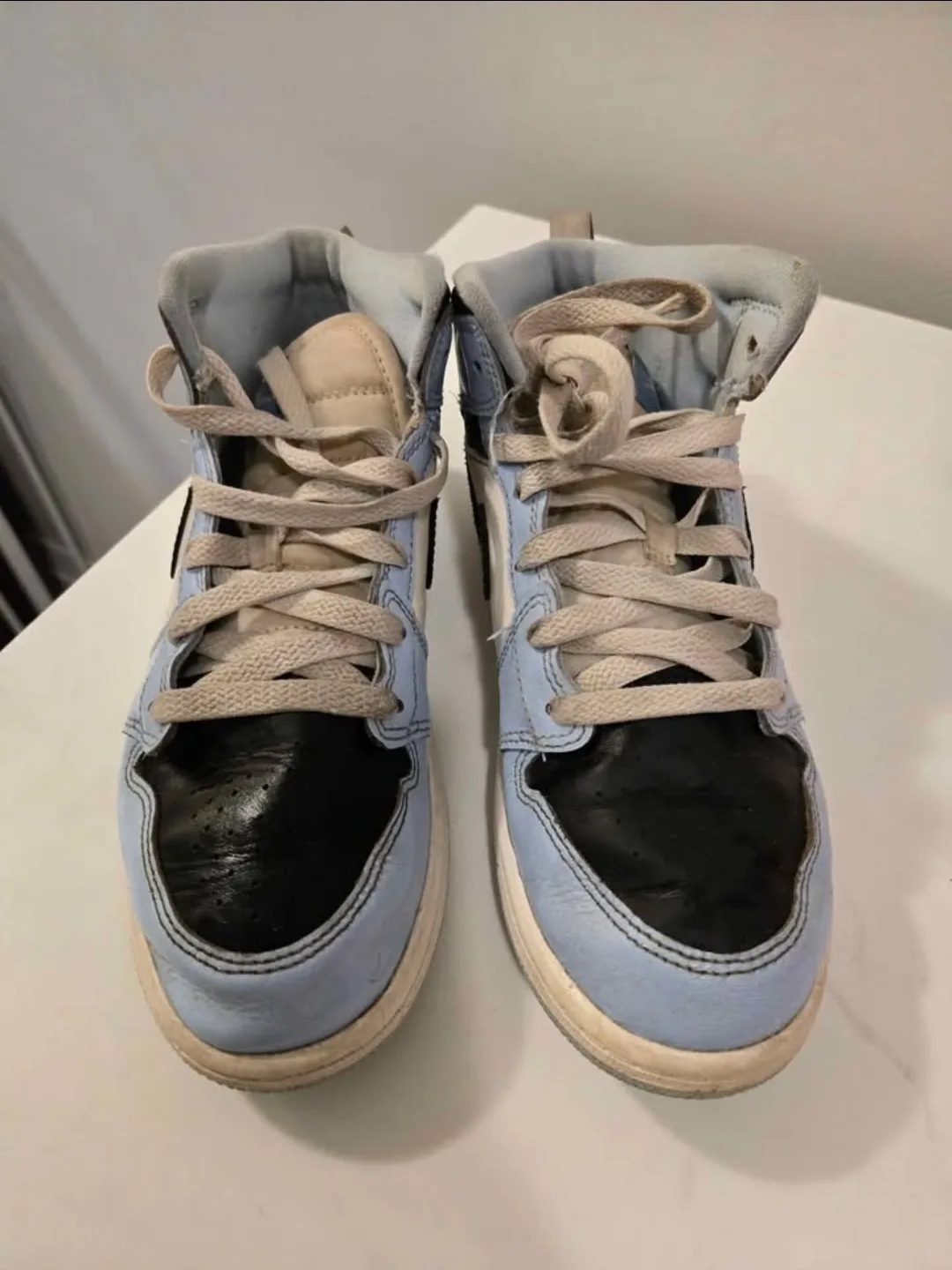 Jordan 1 Mid Ice Blue Black - Size 3Y image indicator(2)