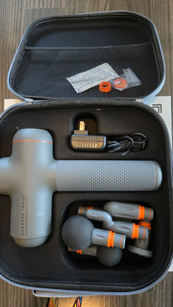 Sharper Image Power Percussion Deep Tissue Massager image indicator(5)