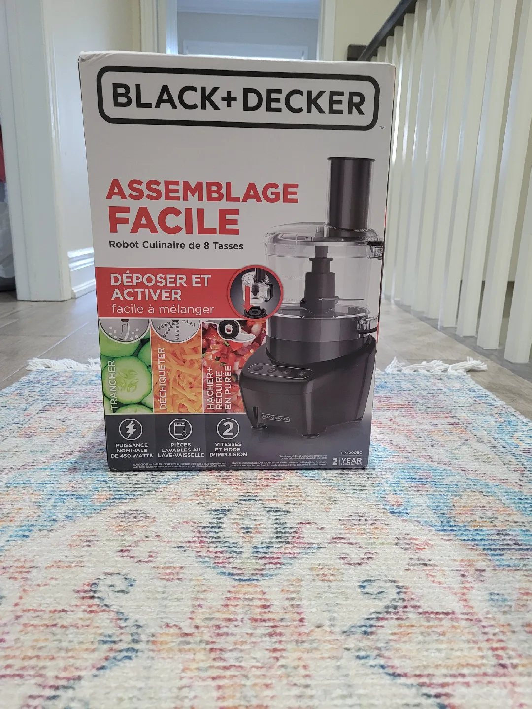 Black+Decker Food Processor - 8 Cup thumbnail