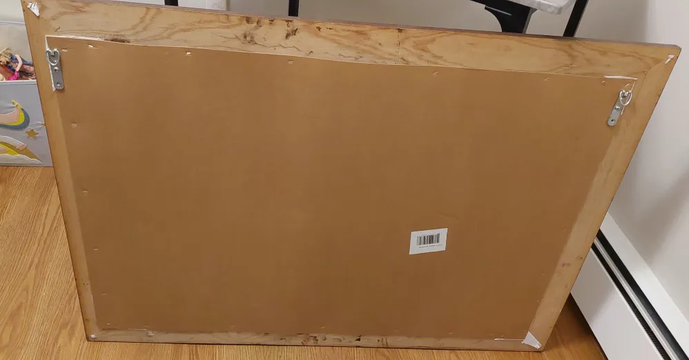 🥕Large Wooden Framed Mirror image indicator(4)