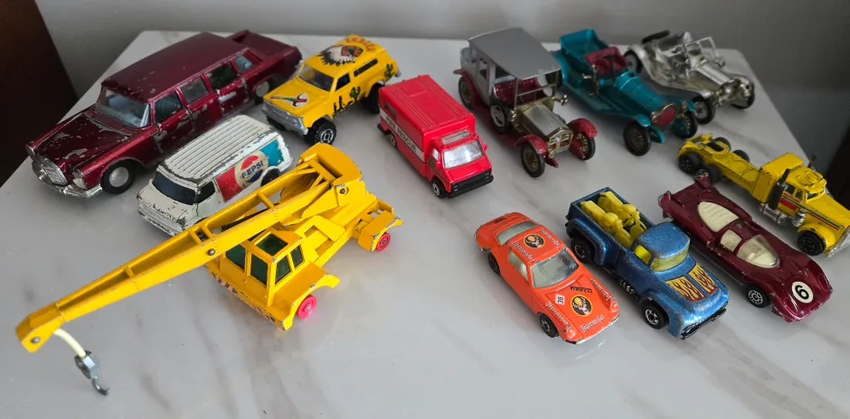 Vintage 1957-1970s Diecast Toy Car Collection image indicator(7)